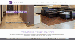 Desktop Screenshot of pavimento.it